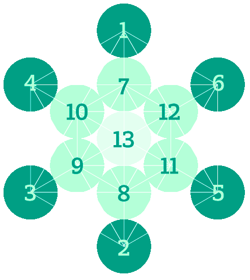 Grafik fruit-of-life 1-13