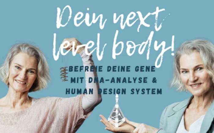 Dein Next Level Body - Befreie deine Gene mit DNA-Analyse & Human Design System - Lydia Fillbach